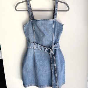 H&M Denim Dress w/belt